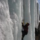 Me trying out the chute. (picture taken by Kim)