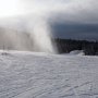 Snow making.